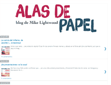 Tablet Screenshot of alaspapel.com